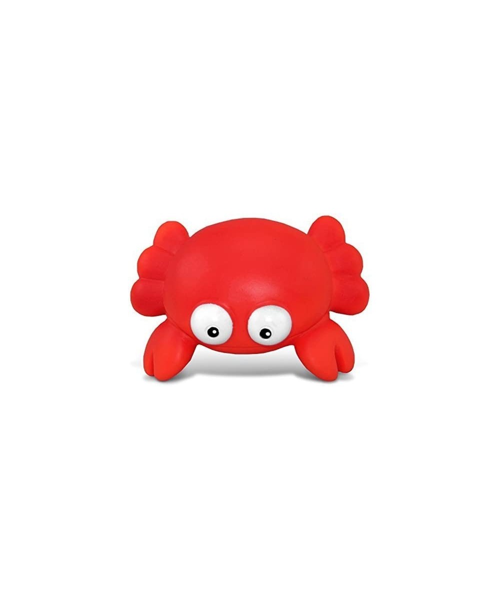 DolliBu Crab Bath Buddy Squirter - Floating Red Crab Rubber Bath Toy Fun Water Squirting Bathtime Play for Toddlers Cute & So...