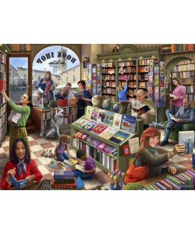 Book Shop Jigsaw Puzzle 550 Piece $28.40 Jigsaw Puzzles