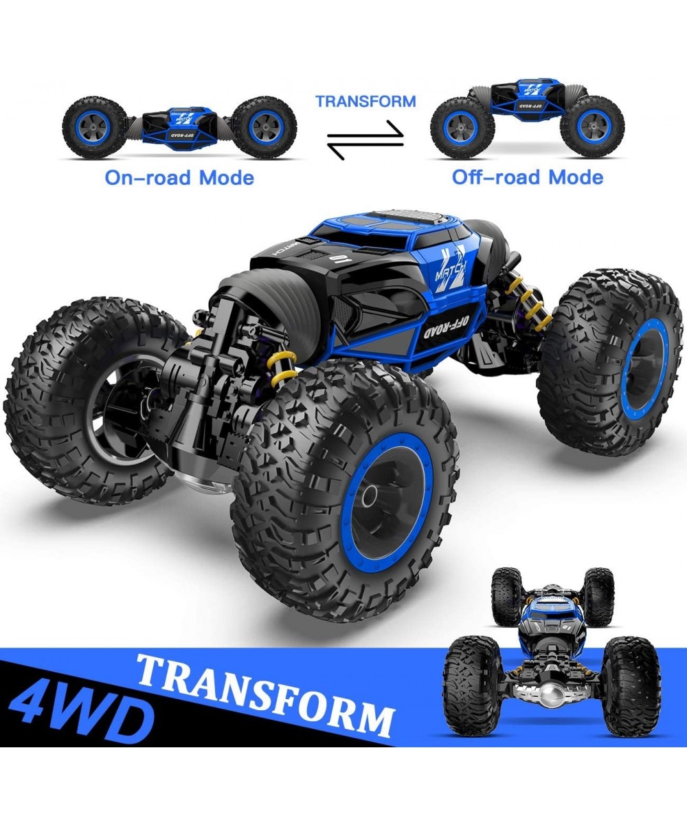 TD141 RC Cars-1:14 Scale Remote Control Crawler 4WD Transform 15 Km/h All Terrains Electric Toy Stunt Cars RC Car Vehicle Tru...