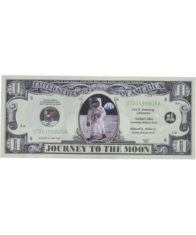 Set of 10 Bills-Apollo 11 Commemorative 11 Dollar Bill $16.43 Gags & Practical Joke Toys