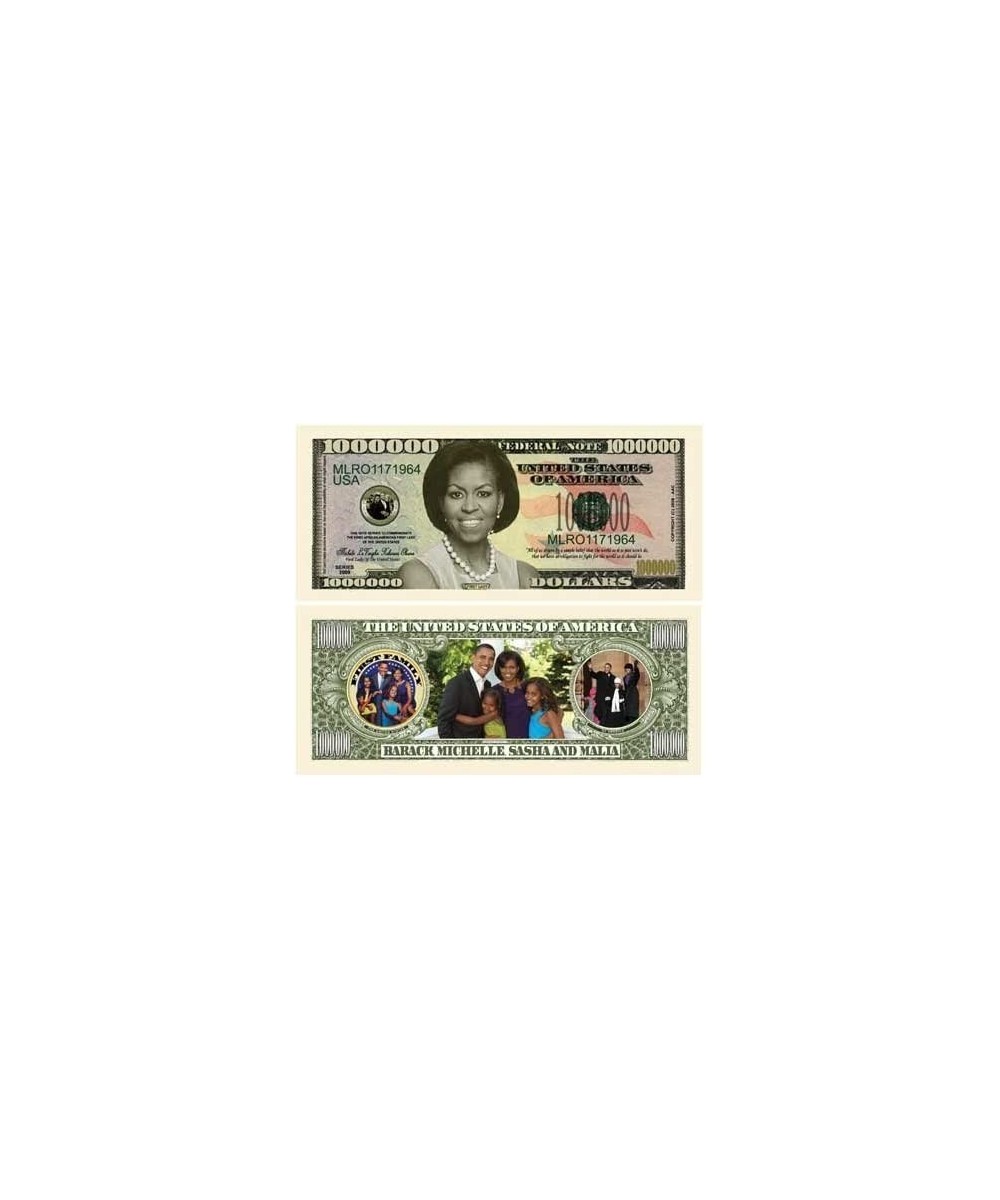 Pack of 50 - Michelle Obama - First Lady - First Family Million Dollar Bill - Great Gift for Lovers of The Obama Family $26.2...