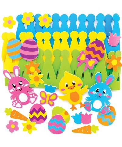 AT514 Easter Crown Kits - Pack of 3 Foam Craft Activities for Kids to Assemble Decorate and Display Great as a Gift for Creat...