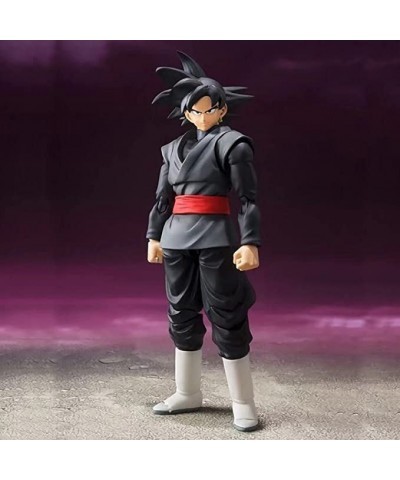 6 Inch Black Goku Action Figure Super Dragon Ball Figures Anime Series Multi-Joint Mobility Dragon Ball Action Figures Two-To...