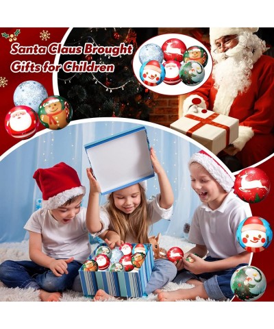 36 Pcs Christmas Stress Balls 2.5 Inch Foam PU Stress Balls Santa Clause Stress Relief Toys for Girls Boys Christmas Party Fa...