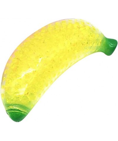 Squishy Banana Banana Sensory Squeeze Toy Banana Decompression Balls Banana Sensory Toy Stress Relief Toys Banana Fidget (Yel...