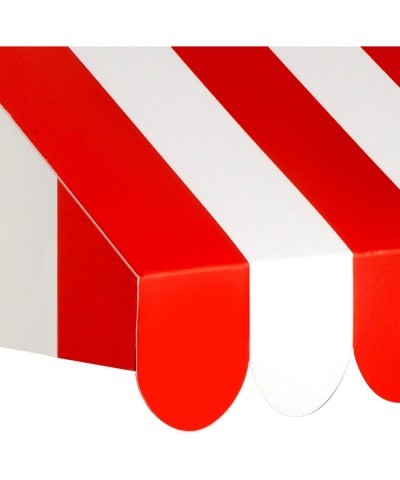 2 Piece 3-D Awning Wall Decorations 24.75" x 8.75" (Red/White) $24.42 Kids' Party Decorations