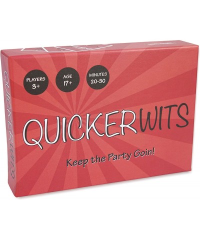 Quickerwits Party Card Game: Keep The Party Going! $26.60 Card Games