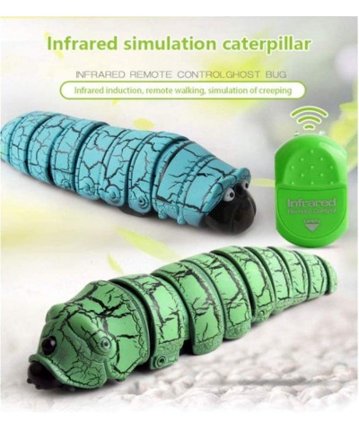 Infrared Remote Control Caterpillar Toy Funny Rc Animal Toy Novelty Gaggle Toy (Orange) $22.74 Remote- & App-Controlled Robots