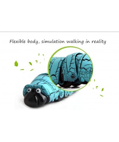 Infrared Remote Control Caterpillar Toy Funny Rc Animal Toy Novelty Gaggle Toy (Orange) $22.74 Remote- & App-Controlled Robots