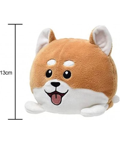 Shiba Plush Toy Reversible Plushie Dog Stuffed Animal Mood Double Sided Toy Happy Angry Pulpo Reversable Plushies Bear Toys D...