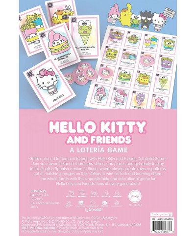 Hello Kitty and Friends Loteria | Traditional Loteria Mexicana Game of Chance | Bingo Style Game Featuring Custom Artwork & I...