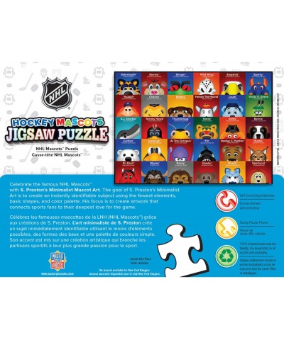 100 Piece Sports Puzzle for Kids - NHL Mascots 100pc Puzzle - 14"x19 $27.38 Jigsaw Puzzles