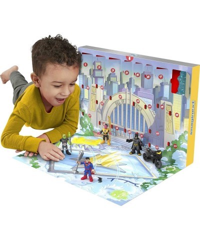 Fisher-Price Imaginext Advent Calendar 24 mystery toys including figures accessories and a vehicle for preschool kids $59.03 ...