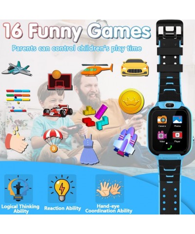 Kids Smart Watch for Boys Girls Age 3-12 Electronic Watches Toys with 16 Learning Game Camera Music Player Video Video Record...