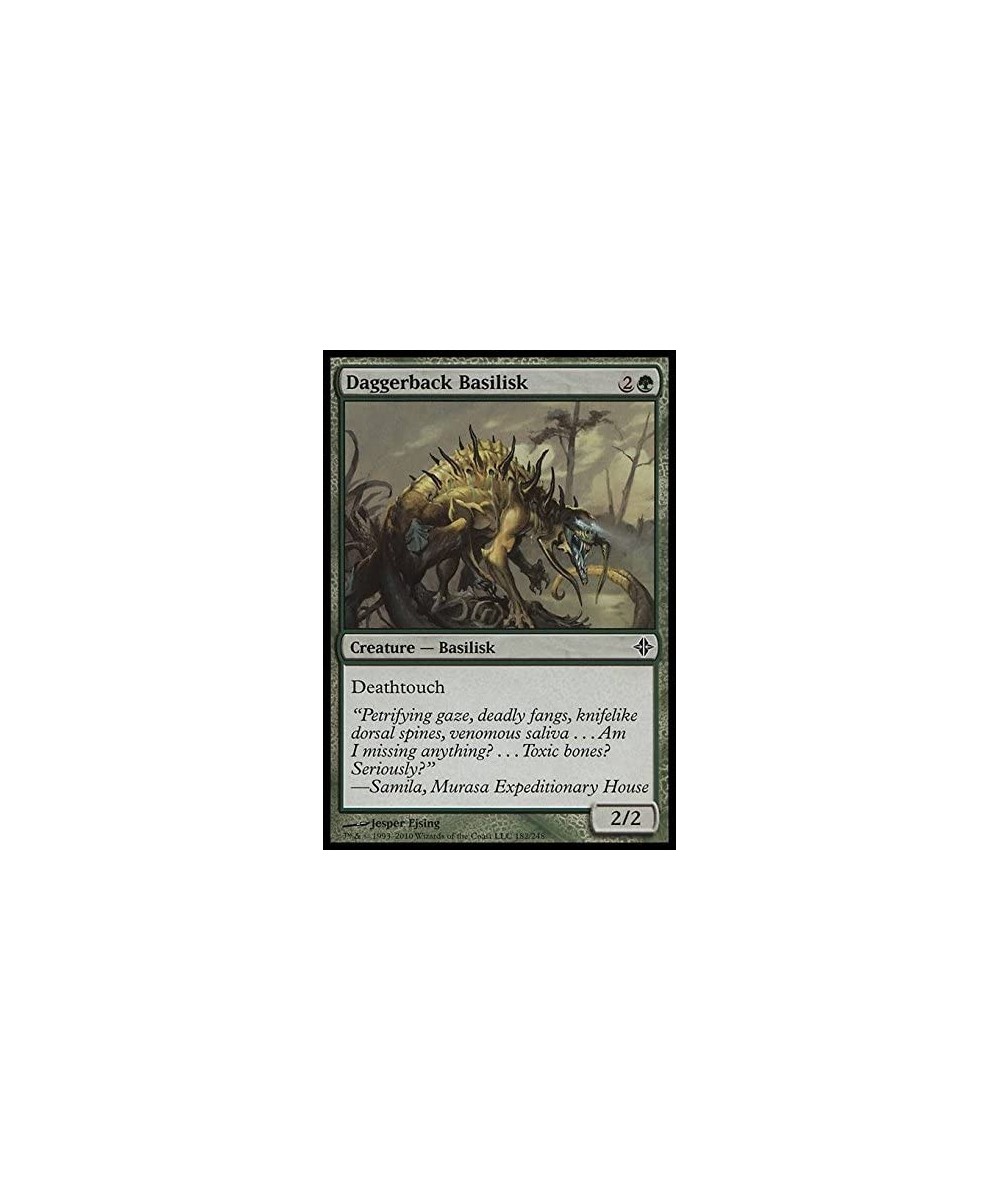 Magic: the Gathering - Daggerback Basilisk - Rise of The Eldrazi $10.31 Card Games