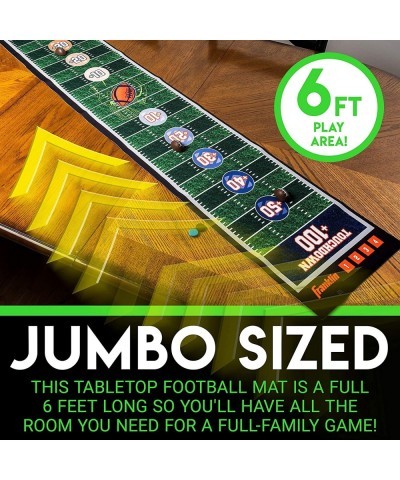 Shuffleboard Table Game Mats – Tabletop Shuffleboard Mats and Pushers – Indoor Shuffleboard Games $72.17 Arcade & Table Games