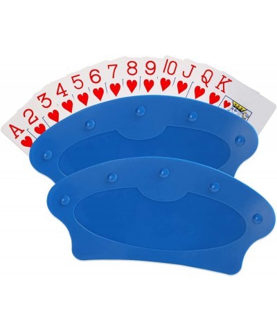 Playing Card Holders Poker Cards Game for Kids Seniors Teens Plastic Hands-Free Trays at Game Night Canasta Jumbo Bridge Euch...