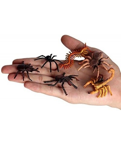 12 PCS Small Realistic Insects Figures Toys Plastic Wildlife Animal Fake Bug Toys Halloween Party Favor School Project Bug Fi...