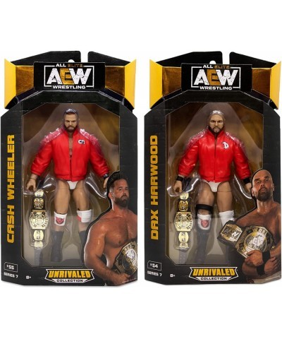 FTR (Package Deal - Set of 2) Dax Harwood & Cash Wheeler - AEW Unrivaled 7 Jazwares Toy Wrestling Action Figure $79.19 Action...