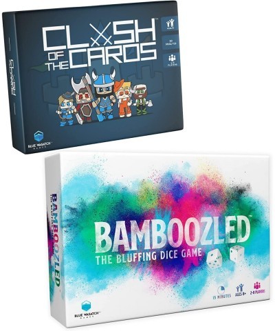 Bamboozled + Clash of the Cards $55.36 Board Games