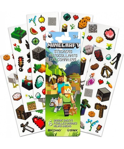 Minecraft Stickers Party Favors Ultimate Set -- Bundle Includes Over 400 Minecraft Stickers with Bonus Animal Stickers (Minec...