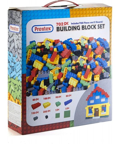 700 Piece Building Bricks with 2 Boards Classic Colors Compatible with All Major Brands 700 Piece Small Building Blocks $40.1...