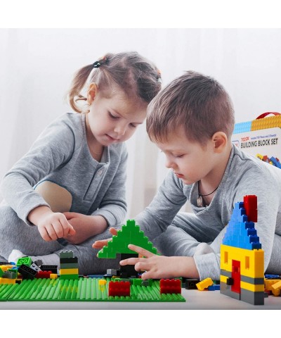 700 Piece Building Bricks with 2 Boards Classic Colors Compatible with All Major Brands 700 Piece Small Building Blocks $40.1...