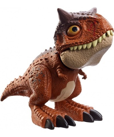 Chompin’ Carnotaurus Toro Dinosaur Action Figure Camp Cretaceous with Button-Activated Chomping & Other Motions Realistic Scu...