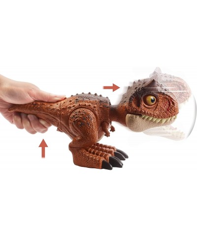 Chompin’ Carnotaurus Toro Dinosaur Action Figure Camp Cretaceous with Button-Activated Chomping & Other Motions Realistic Scu...