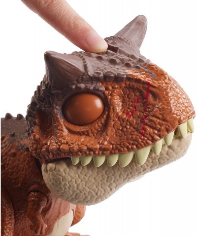 Chompin’ Carnotaurus Toro Dinosaur Action Figure Camp Cretaceous with Button-Activated Chomping & Other Motions Realistic Scu...