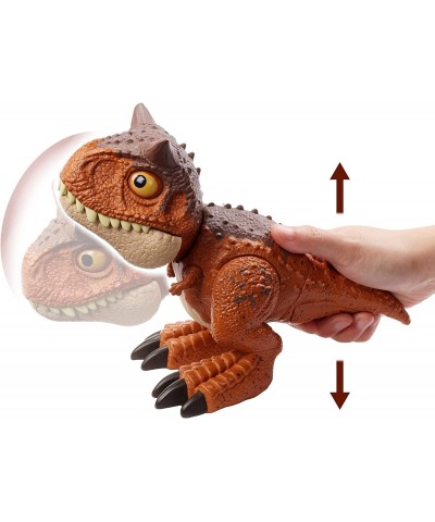 Chompin’ Carnotaurus Toro Dinosaur Action Figure Camp Cretaceous with Button-Activated Chomping & Other Motions Realistic Scu...