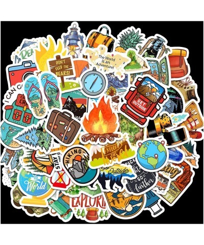 Cool Camping Adhesive Stickers 670 Counts Adventure Hiking Stickers for Boys Girls Adults Birthday Invitations Decorations Pa...