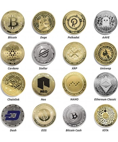 | Bitcoin (BTC) Physical Crypto Coin | Commemorative Cryptocurrency You Can HODL $24.77 Money & Banking Play Toys