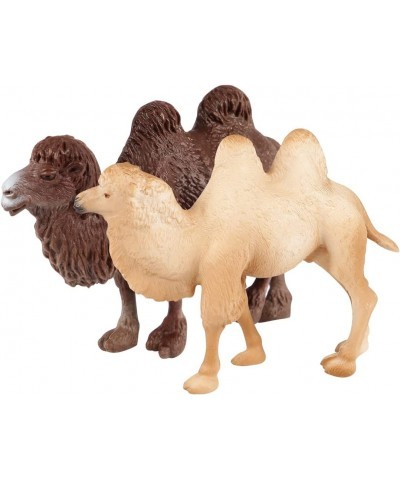 4Pcs Camel Toy Figurines Set Wild Animal Figurines Set Realistic Camel Toy Figurine Play Figure Playsets Birthday Gift for Ki...