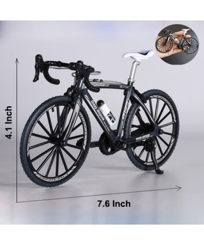 Alloy Finger Bike Toy Mini Road Bicycle Toys Dirt Vehicles Model for Home Office Desktop Decoration (Black) $31.58 Finger Toys