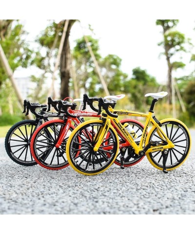 Alloy Finger Bike Toy Mini Road Bicycle Toys Dirt Vehicles Model for Home Office Desktop Decoration (Black) $31.58 Finger Toys