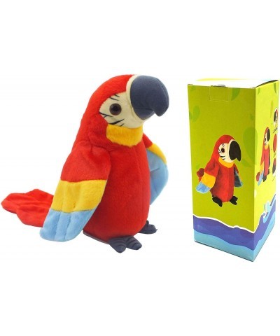 Talking Parrot Plush Toy Repeat What You Say Funny Kids Stuffed Toys Birthday Gift Kids Early Learning Animal Toy Electronic ...