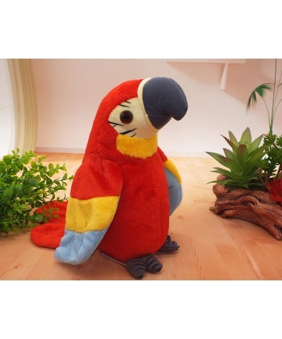 Talking Parrot Plush Toy Repeat What You Say Funny Kids Stuffed Toys Birthday Gift Kids Early Learning Animal Toy Electronic ...