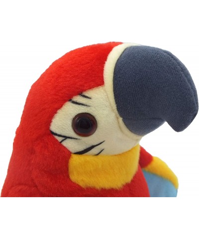 Talking Parrot Plush Toy Repeat What You Say Funny Kids Stuffed Toys Birthday Gift Kids Early Learning Animal Toy Electronic ...