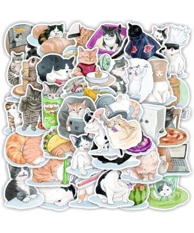 50Pcs Cute Cat Stickers for Kids Teens Adults Waterproof Sticker Decals Accessories for Phone Laptop Water Bottle Skateboard ...