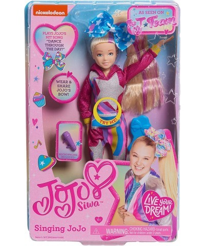 JoJo Siwa J-Team Singing Doll $39.88 Play Figure Playsets