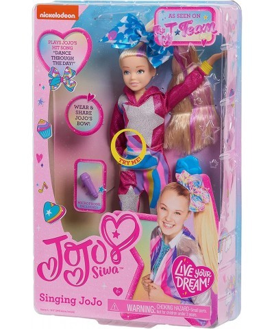 JoJo Siwa J-Team Singing Doll $39.88 Play Figure Playsets