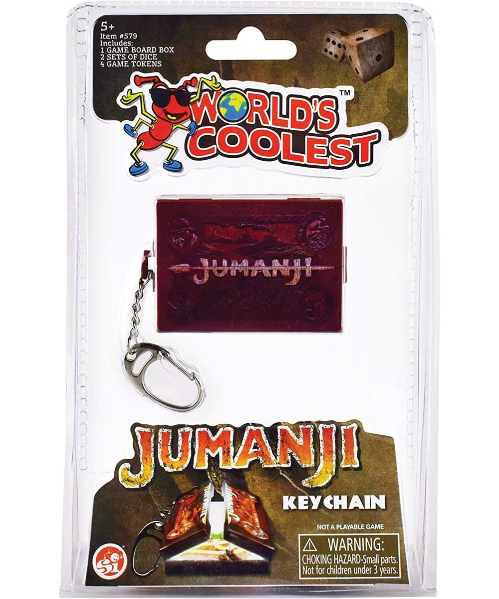 World's Coolest Miniature Jumanji Board Game Keychain - Accurate Novelty Film Replica Contains Magnetic Pieces and Dice $24.3...