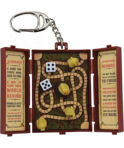 World's Coolest Miniature Jumanji Board Game Keychain - Accurate Novelty Film Replica Contains Magnetic Pieces and Dice $24.3...