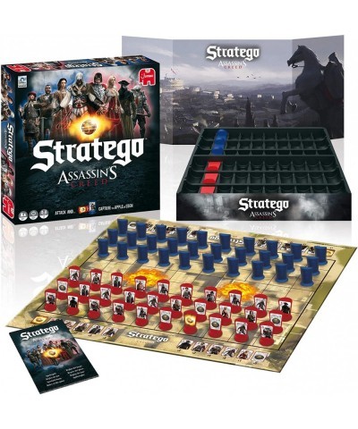 Jumbo Stratego - Assassin's Creed Strategy Board Game 2 Players Ages 8 Year Plus $33.78 Board Games