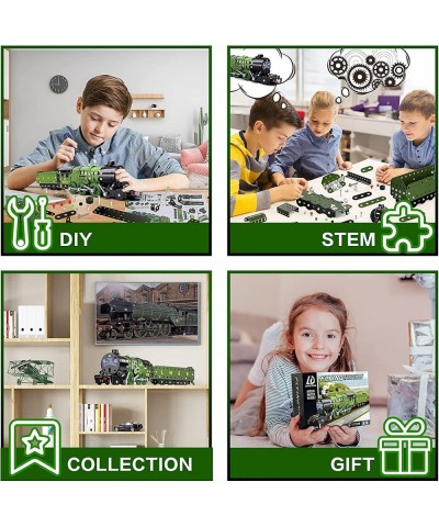 STEM Building Projects Model Train Set Gifts Toys for Boys Kids 8 9 10 11 12 Years Old and Older - 340 PCS DIY Metal Building...