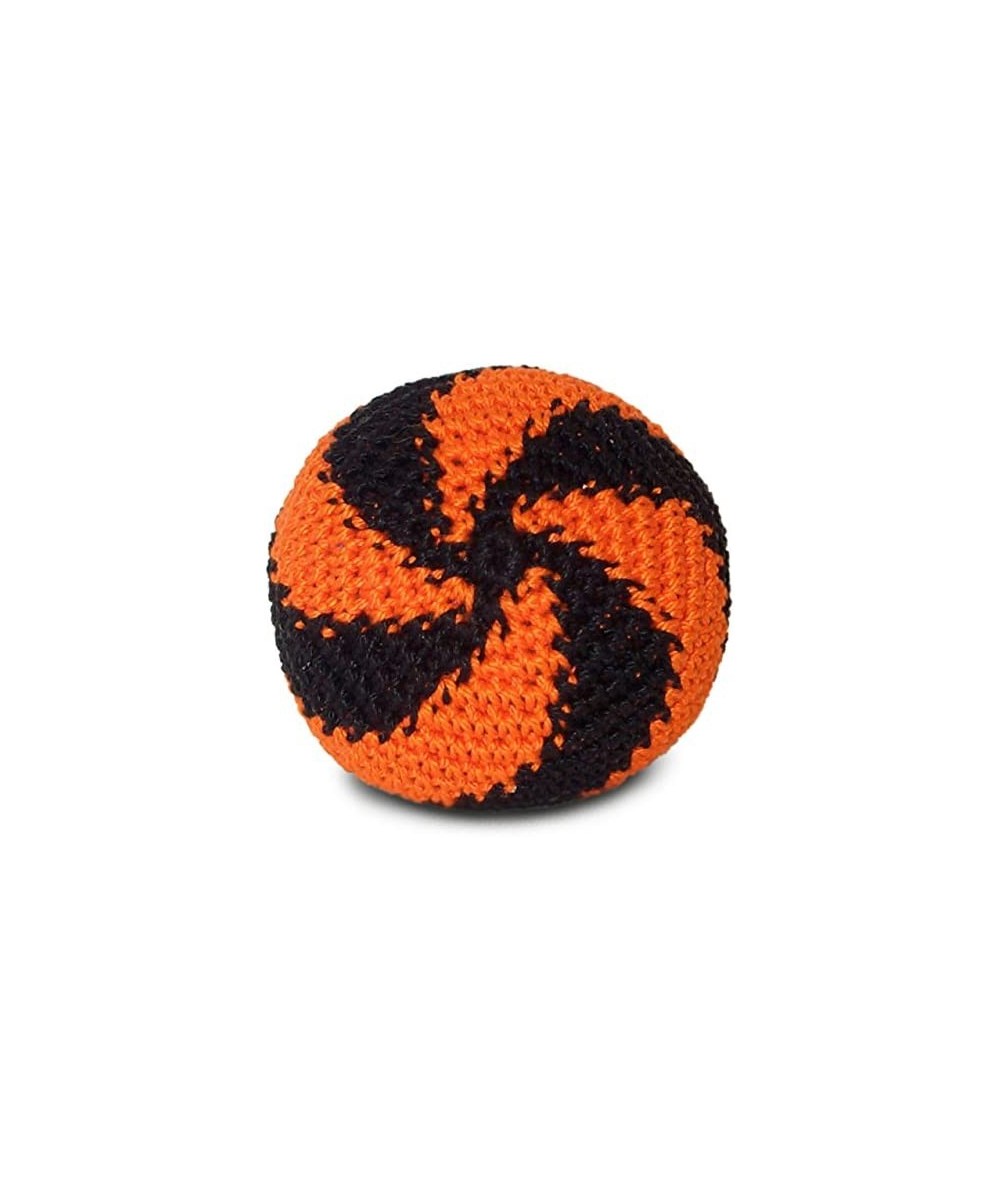 World Footbag Swirl Soccer Hacky Sack Footbag Orange/Black $16.75 Toy Sports Products