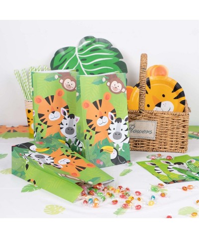 Safari Theme Party Supplies Serve 24 Animal Safari Plates and Napkins Party Supply for Jungle Birthday Decorations Includes S...