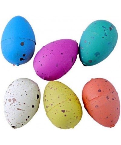 6 Pcs Dinosaur Eggs Toys for Kids Hatch Growing Easter Eggs with Mini Dinosaur Toys Inside Colorful Grow Dino Egg That Hatch ...