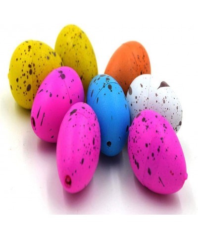 6 Pcs Dinosaur Eggs Toys for Kids Hatch Growing Easter Eggs with Mini Dinosaur Toys Inside Colorful Grow Dino Egg That Hatch ...